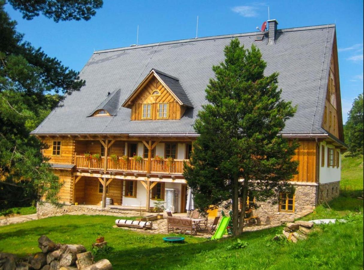 Отель Samota U Hadince Bartosovice v Orlickych Horach Экстерьер фото